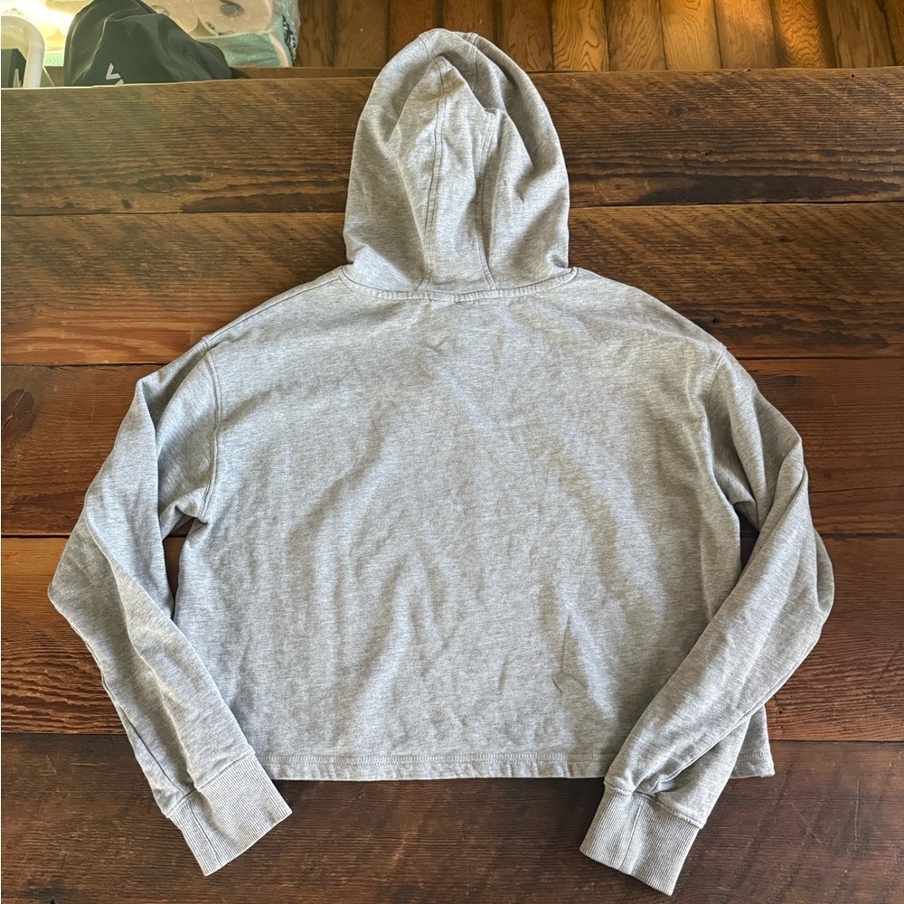 Wrangler Light Gray Retro Pullover Hoodie - Picture 2 of 4